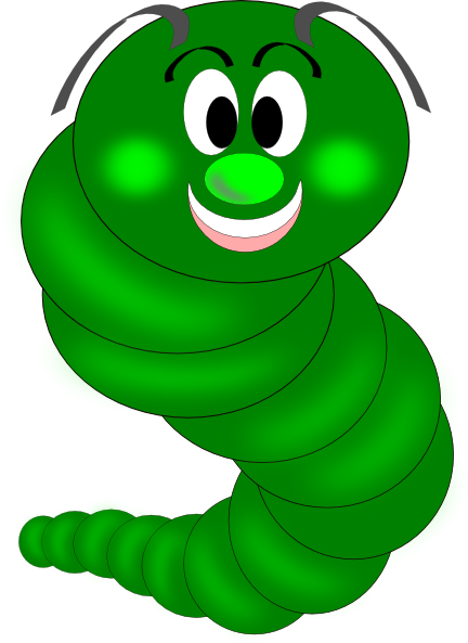 caterpillar clipart cartoon