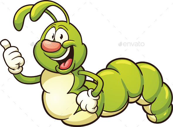caterpillar clipart character