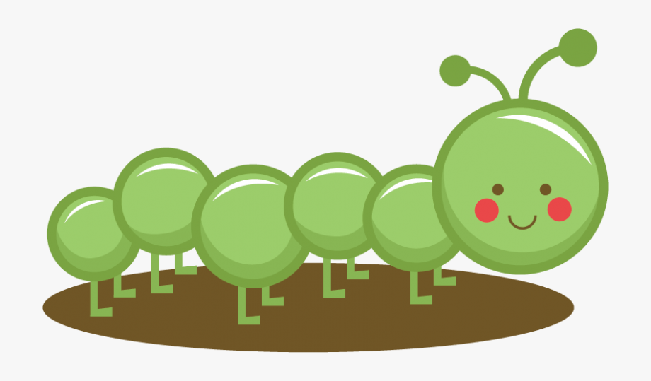 Caterpillar clipart cute. Svg cut files for