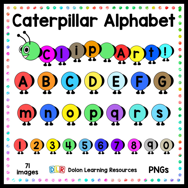 caterpillar clipart early childhood education