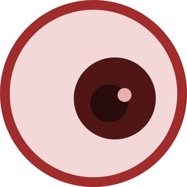 number 1 clipart eye
