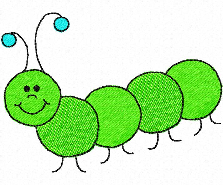 Caterpillar green