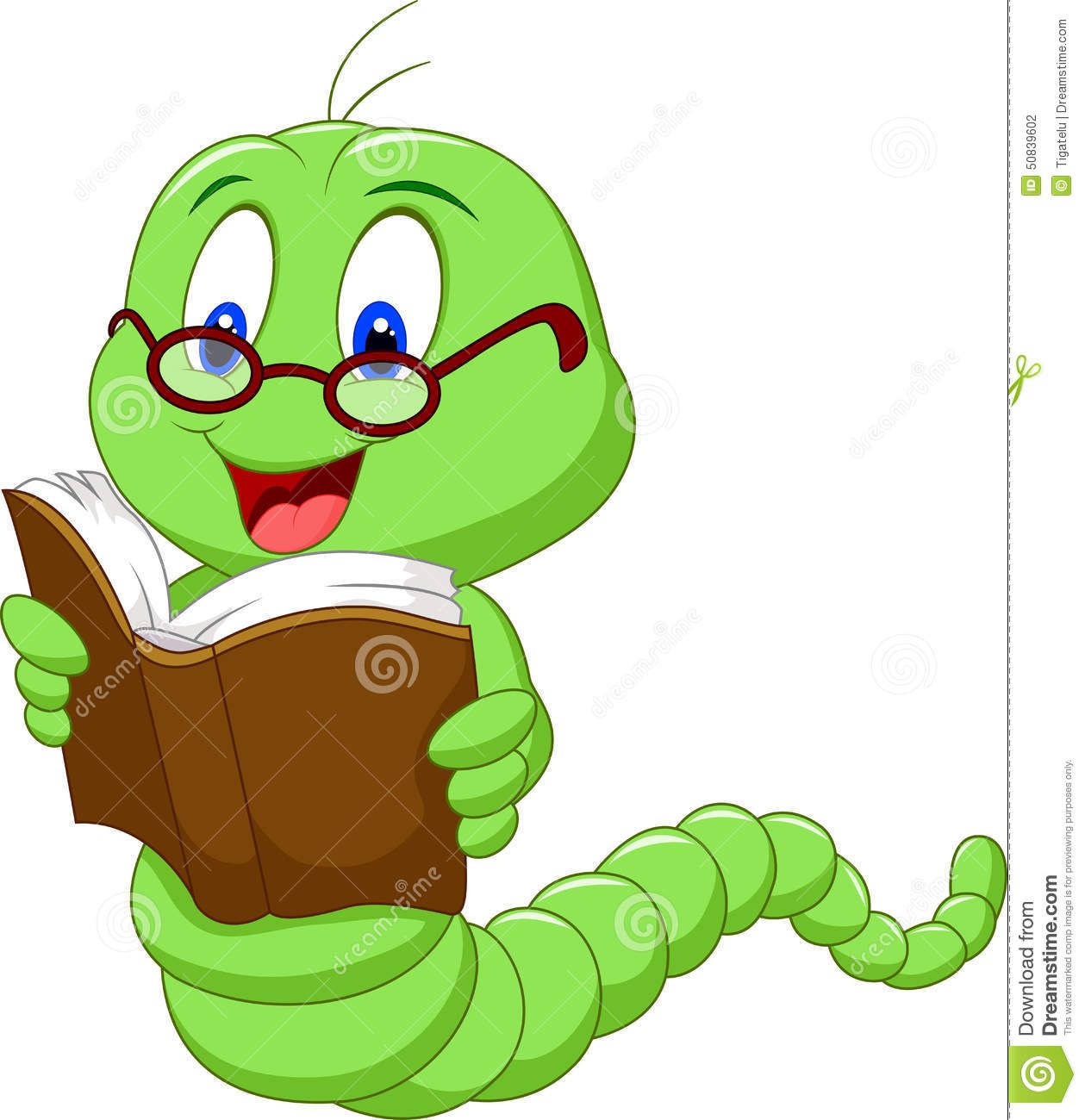Worm clipart book reading caterpillar. Pin on fat cartoons