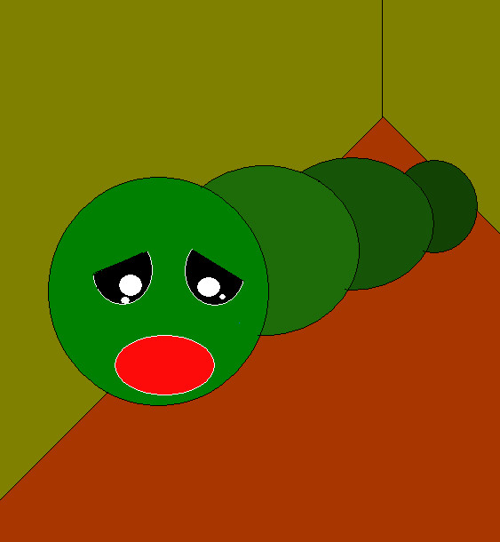 By tree huger on. Caterpillar clipart sad