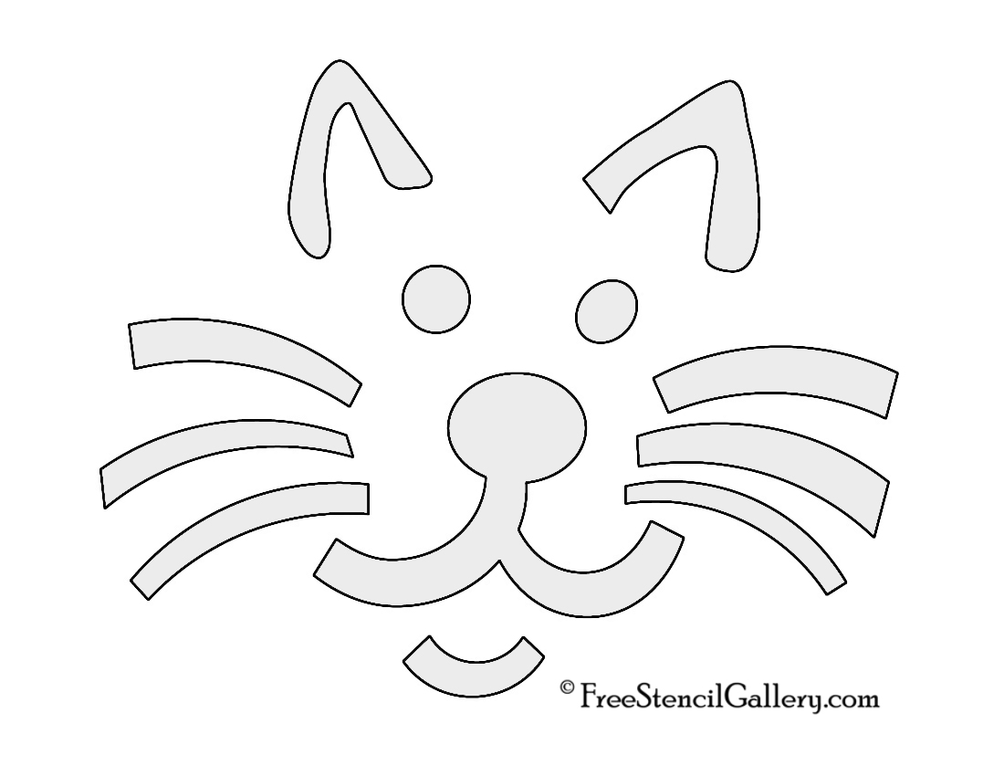 Cat free gallery. Caterpillar clipart stencil