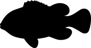 Goldfish clipart silhouette.  best fishing silhouettes