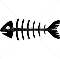 catfish clipart skeleton