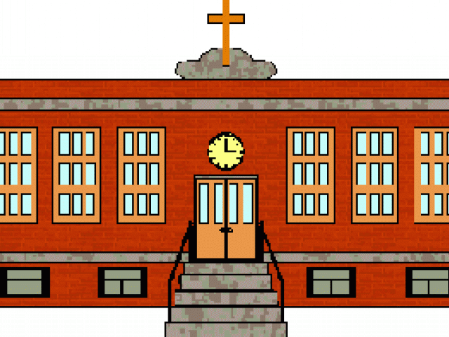 catholic clipart catholic school