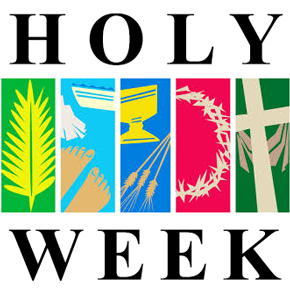 Graphic sq rgcn green. Catholic clipart holy week