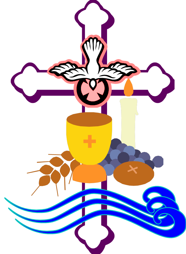 Sacraments of initiation chapter. Dove clipart piety