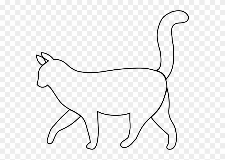 Clipart cat side view, Clipart cat side view Transparent FREE for ...