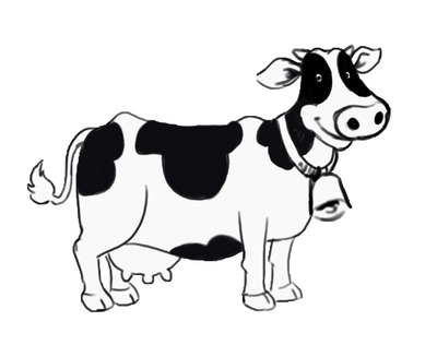 Panda free images beefcowclipart. Clipart cow black and white