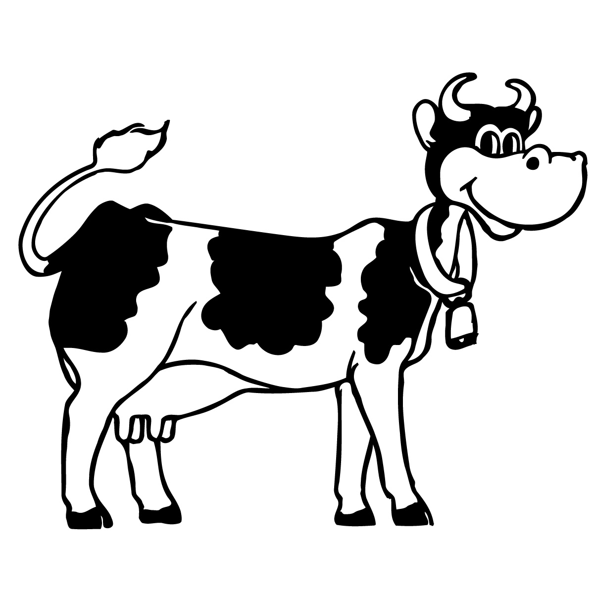 Cattle clipart cartoon. Cow clip art free