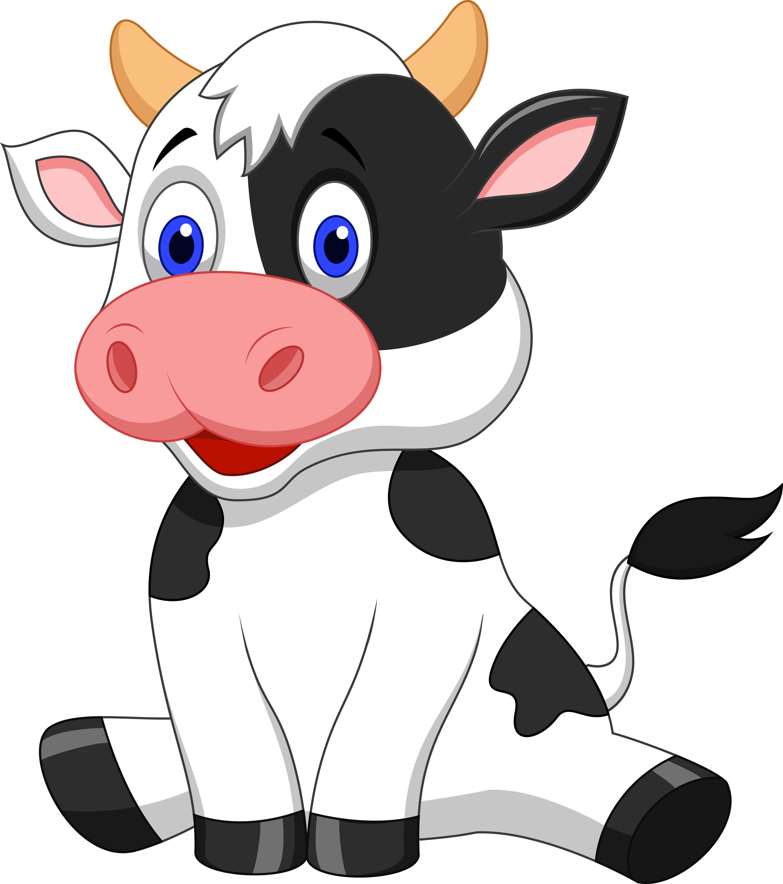 cattle clipart cute cow