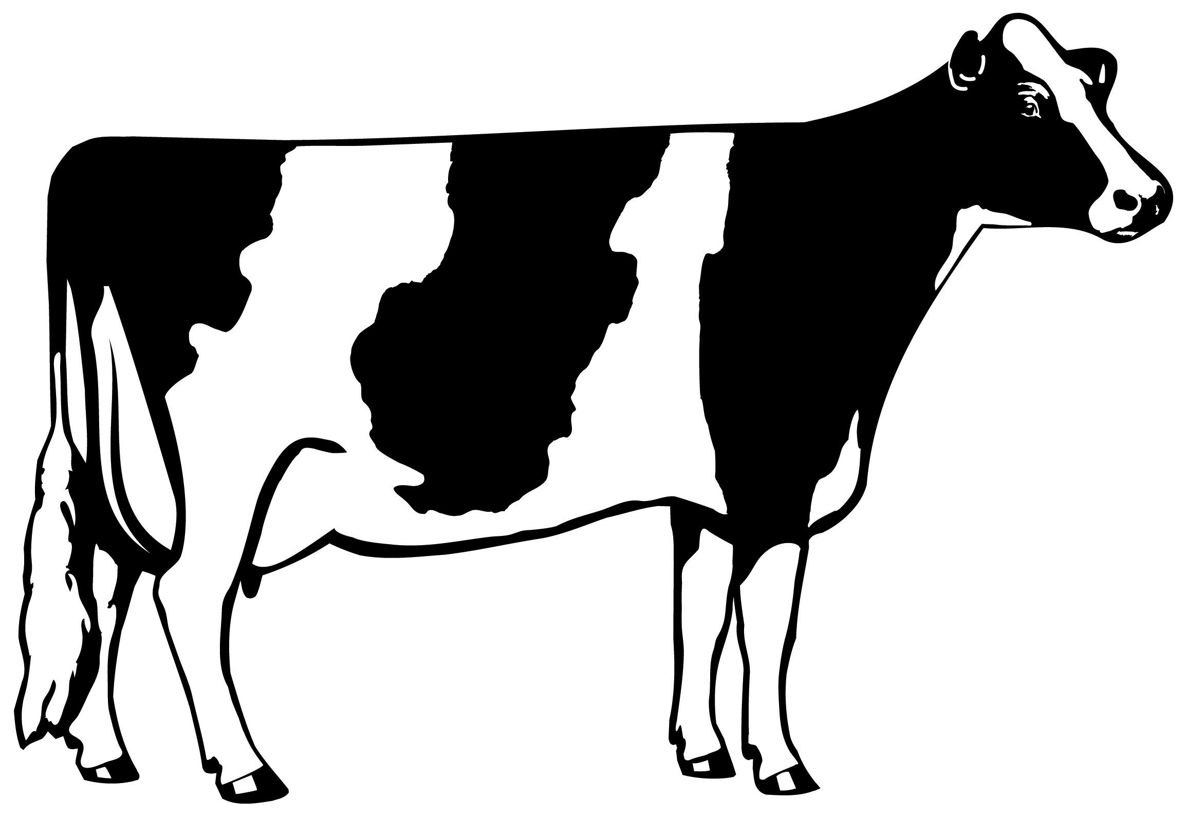 Cattle clipart logo. Silhouette clip art at
