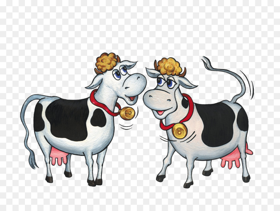 cattle clipart two cow