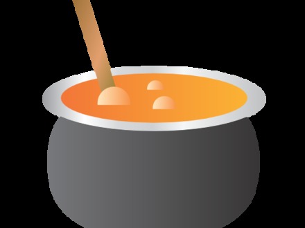 cauldron clipart bowl