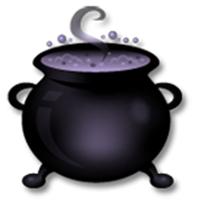 Cauldron clipart harry potter cauldron. First year cherry wood