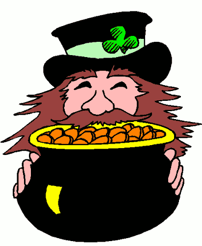 Cauldron clipart leprechaun. Free public domain holiday