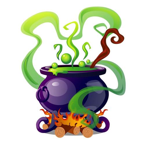 cauldron clipart magic