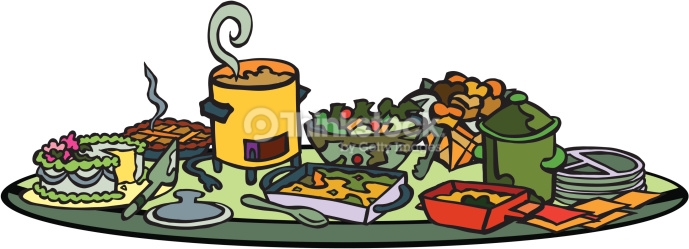 luncheon clipart potluck party