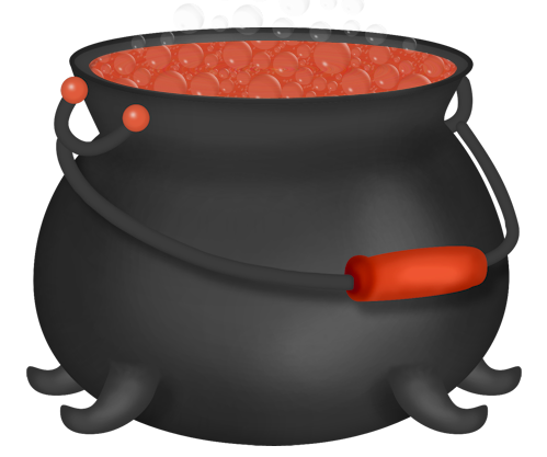cauldron clipart printable