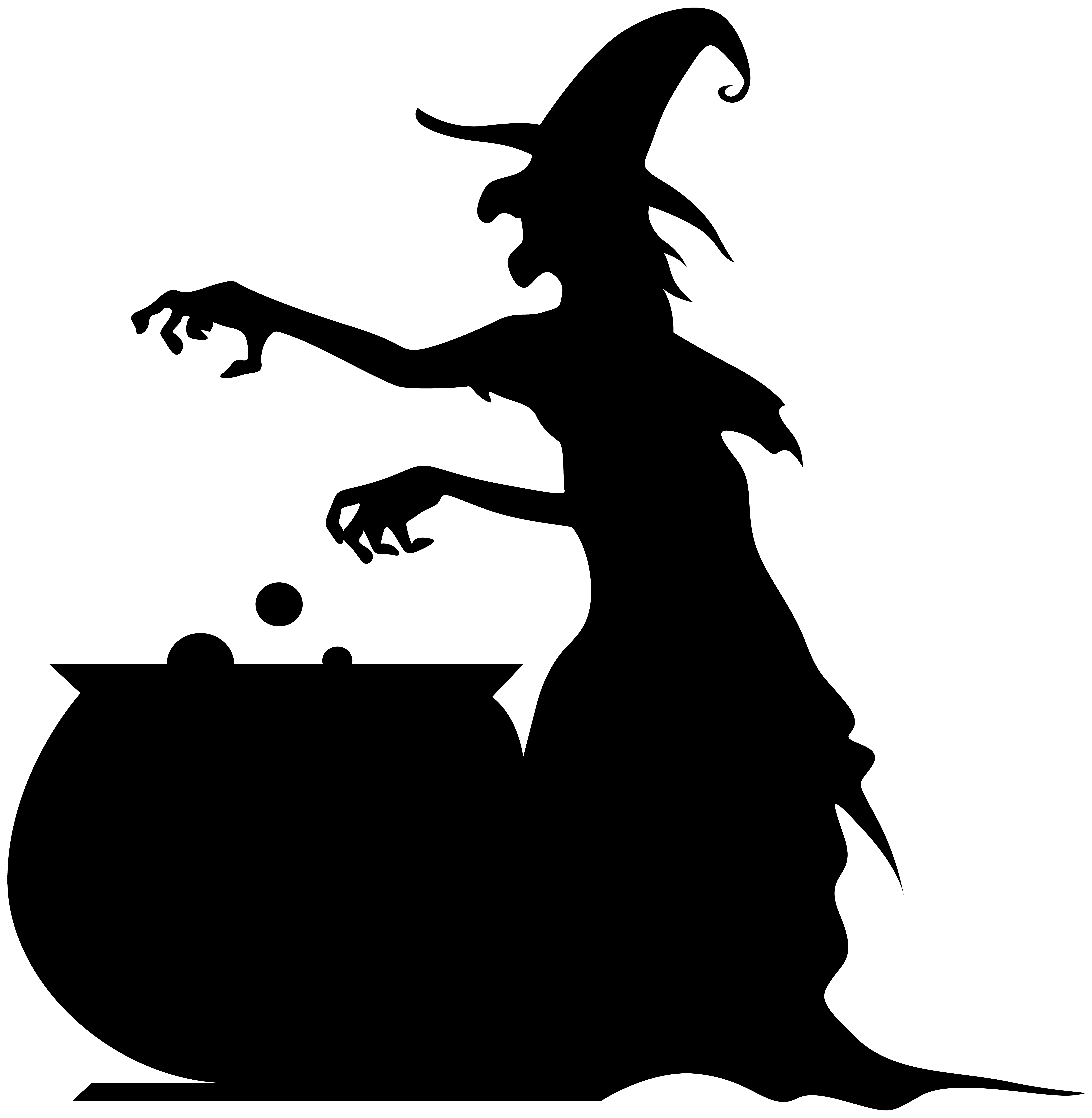 Cauldron clipart silhouette. Lossless compression image file