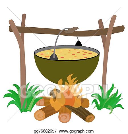 cauldron clipart soup kettle