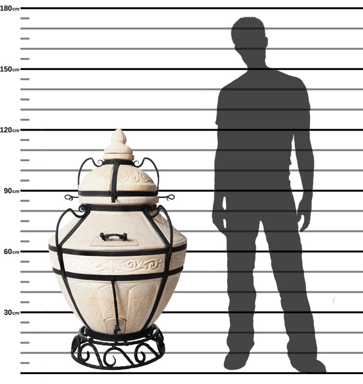 Cauldron clipart tandoor. Aladdin luxury outdoor home