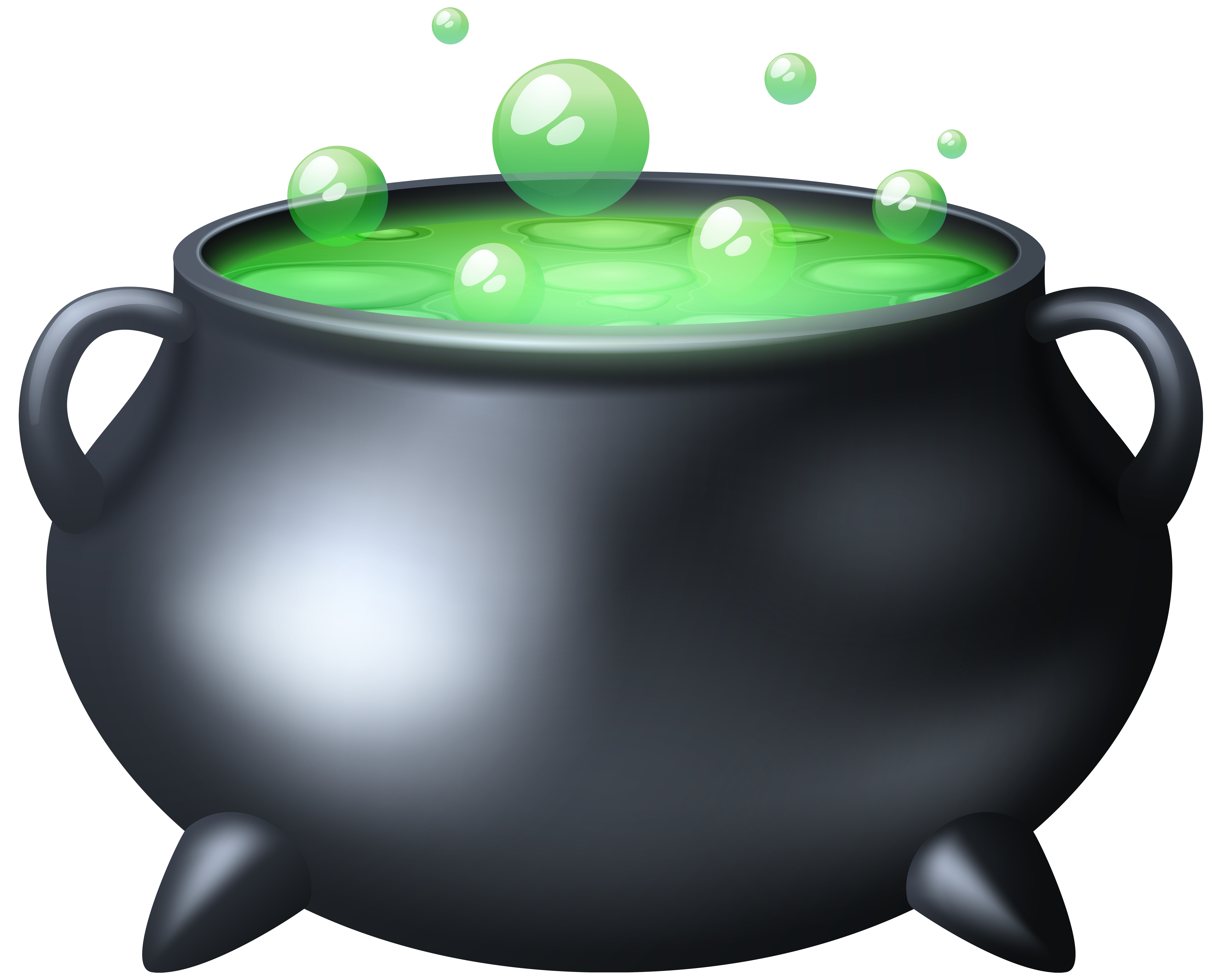 Witch clipart bowl. Black cauldron png image