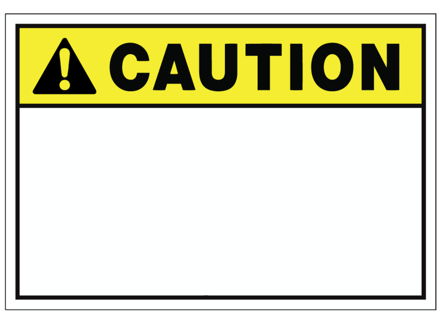 Caution Clipart Blank Caution Sign Picture 2344539 Caution Clipart 