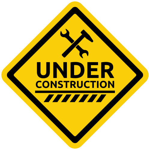 caution clipart construction
