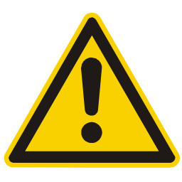 caution clipart construction sign
