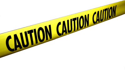 caution clipart danger zone