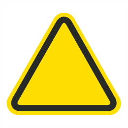 caution clipart emergency sign