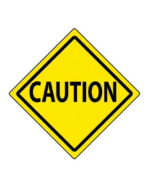 Sign road signs . Caution clipart proceed with caution