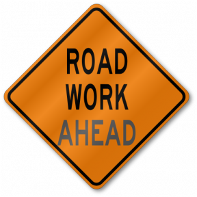 Caution clipart road work sign, Caution road work sign Transparent FREE ...