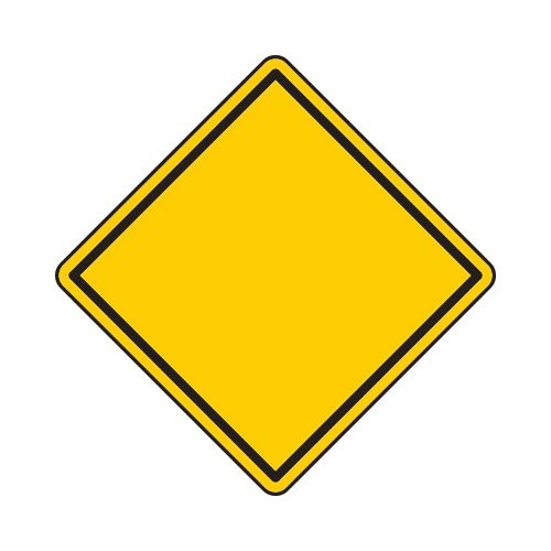 caution clipart signage
