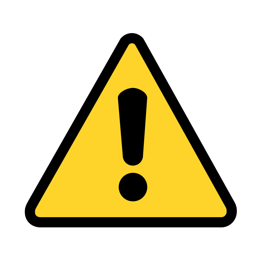Caution sign . Emergency clipart warning symbol