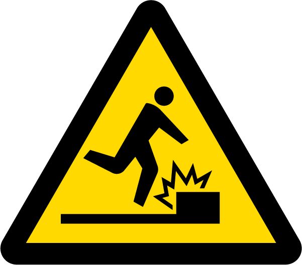 caution clipart warning label
