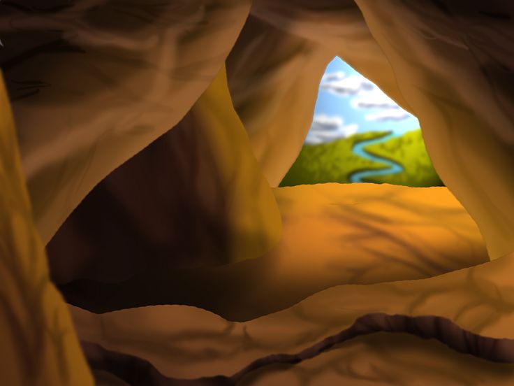 cave clipart background