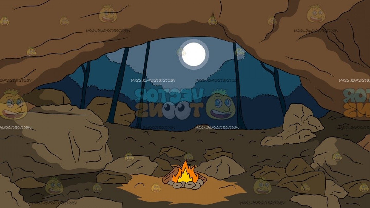 cave clipart background