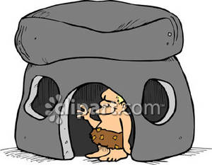 Caveman clipart technology. Prehistoric cave collection wood
