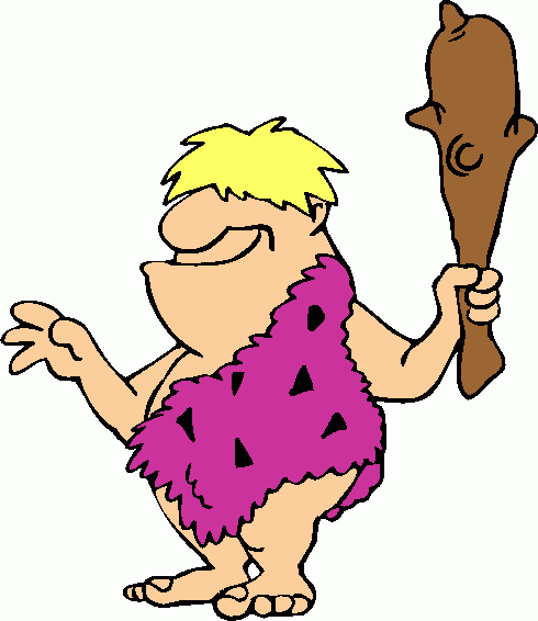 caveman clipart cave person