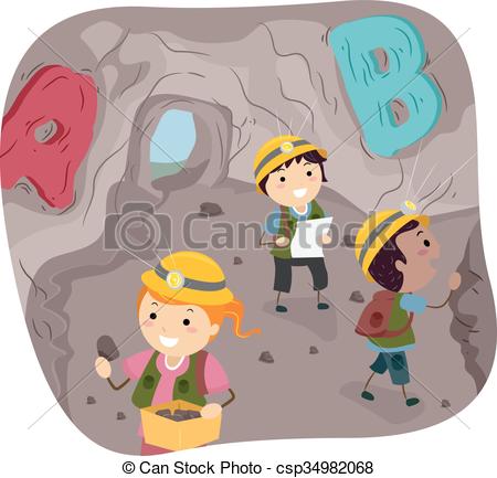 cave clipart coral