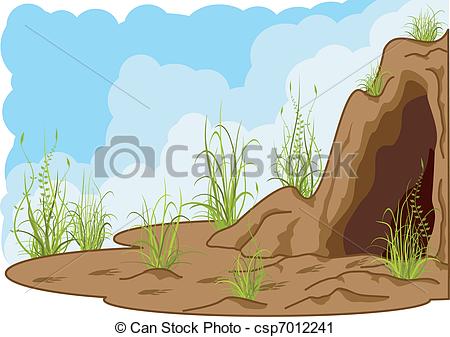 cave clipart desert