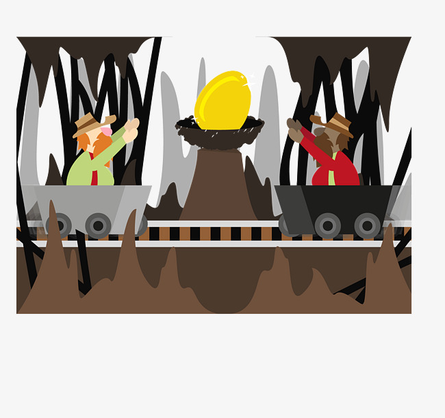 cave clipart mining