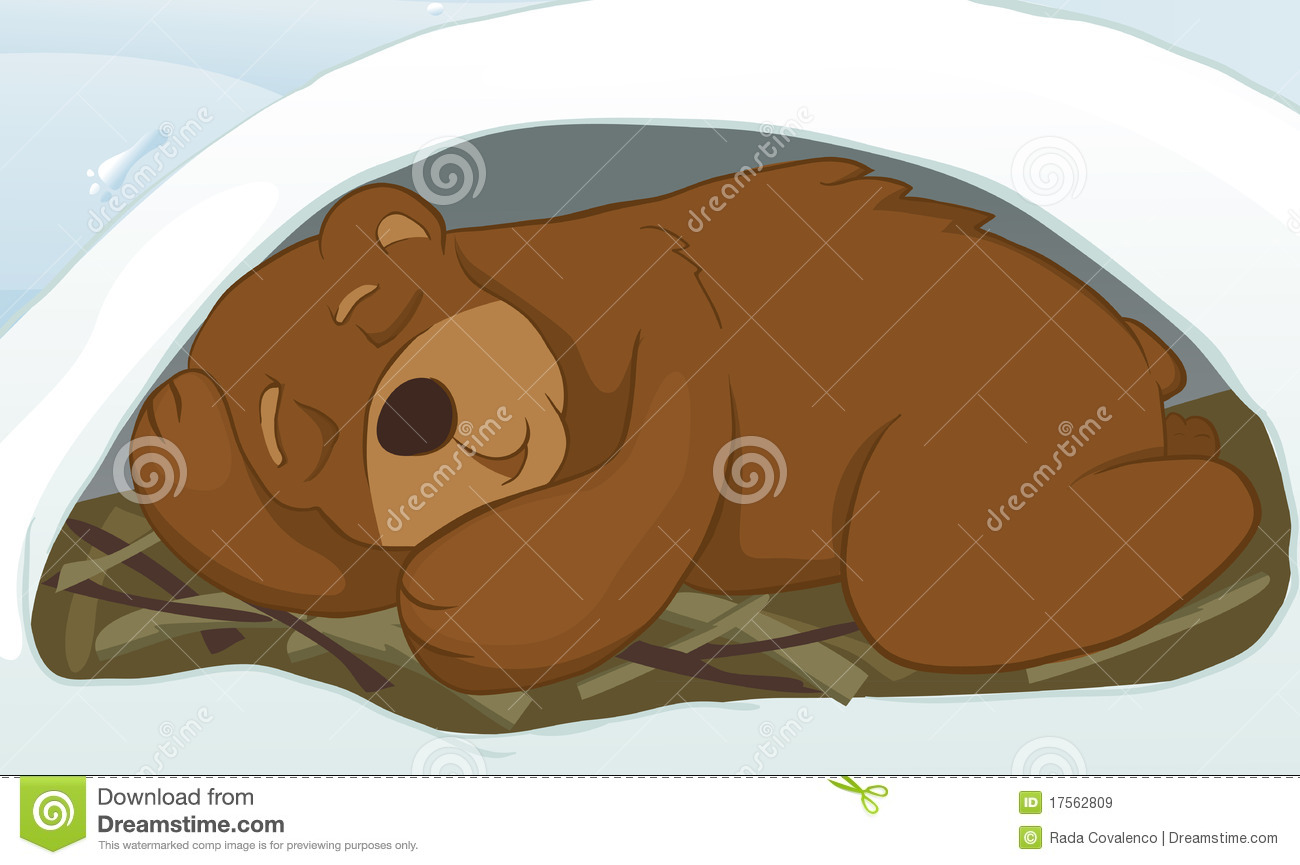 cave clipart sleeping bear
