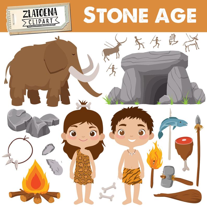 cave clipart stone age cave