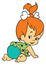 caveman clipart flintstones